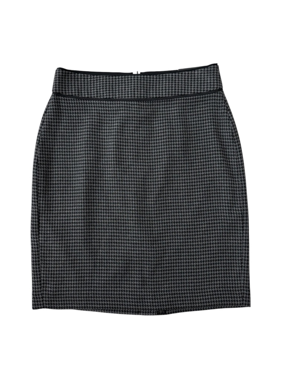 Banana Republic Knit Pencil Skirt - Black/Gray Houndstooth Size 0